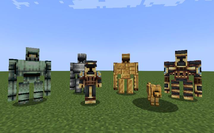 Скриншот мода Modular Golems #3129