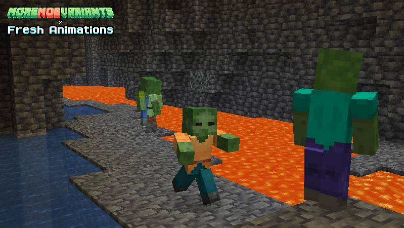 Скриншот мода More Mob Variants x Fresh Animations #261