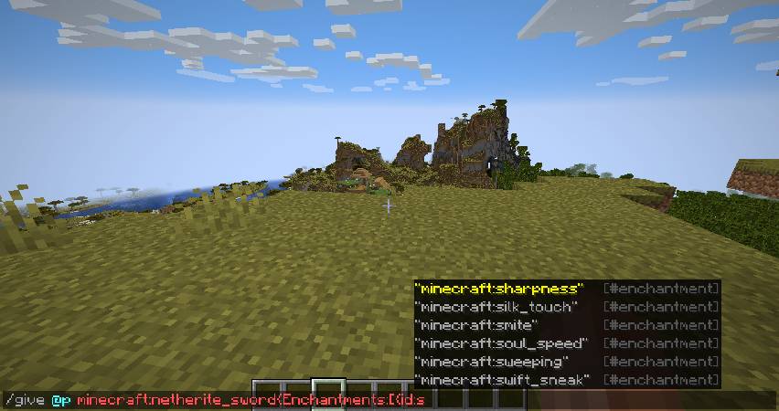 Скриншот мода NBT Autocomplete #5288