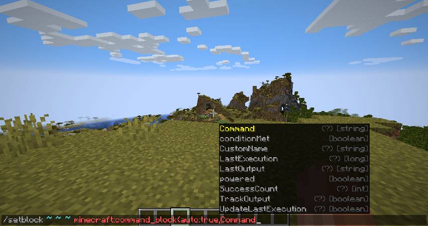 Скриншот мода NBT Autocomplete #5292