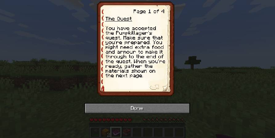 Скриншот мода Pumpkillager's Quest #4059
