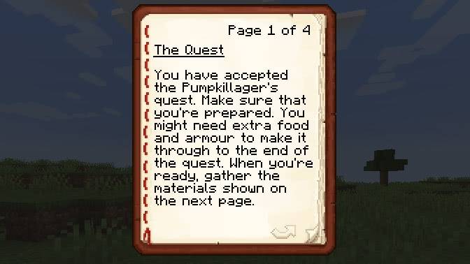 Скриншот мода Pumpkillager's Quest #4062
