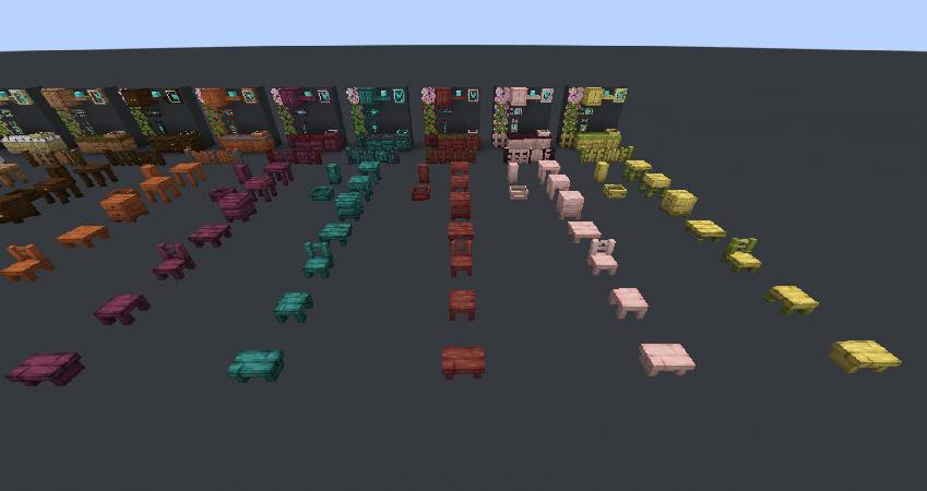 Скриншот мода Re:Deco - Vanilla Furniture #677