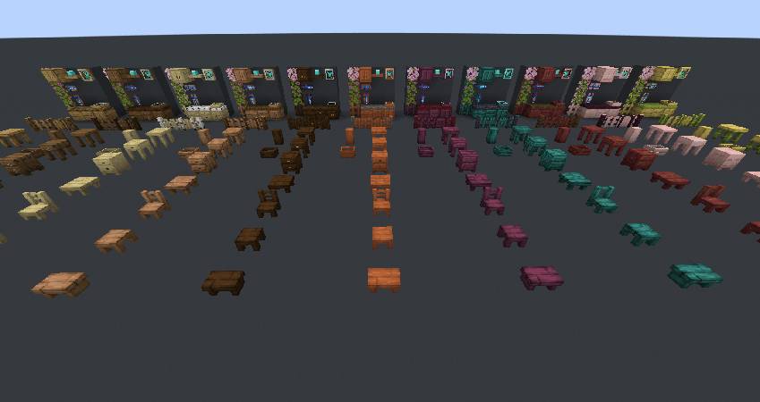 Скриншот мода Re:Deco - Vanilla Furniture #678