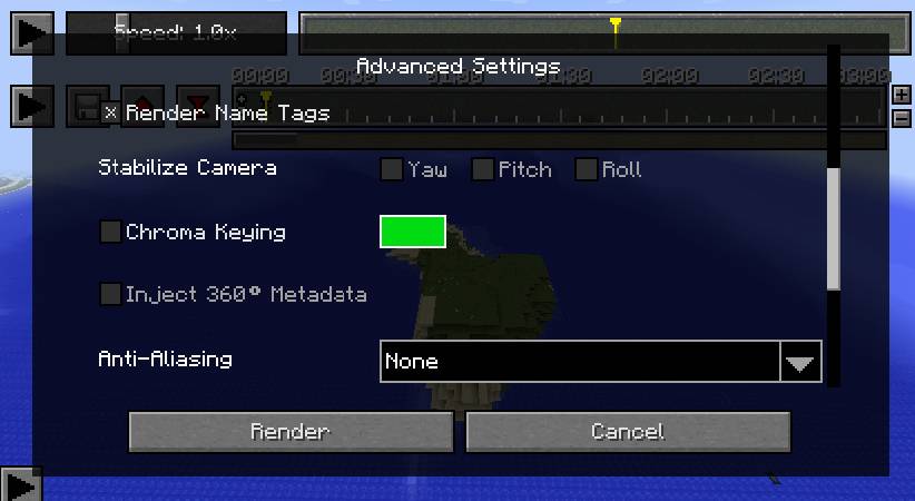 Скриншот мода Replay Mod (Fabric & Forge) #2495