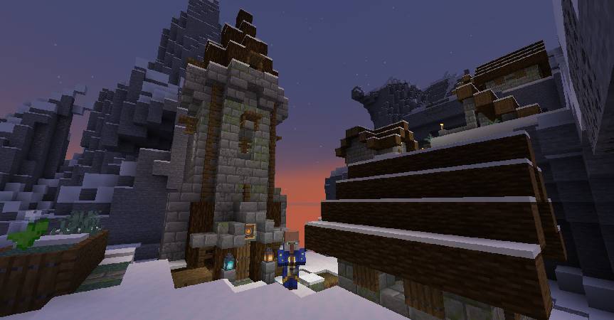 Скриншот мода Repurposed Structures - Wizards Compat Datapack #1177