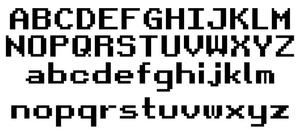 Скриншот мода Retro RPG Font #4674