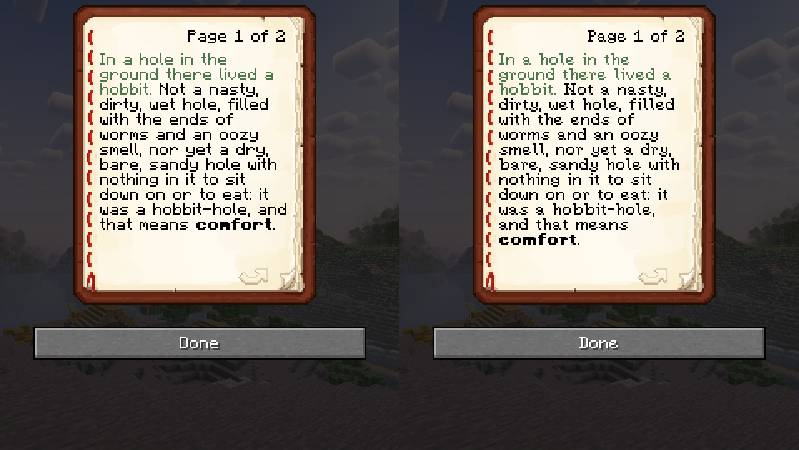 Скриншот мода (Bee's) Serified Font #3961