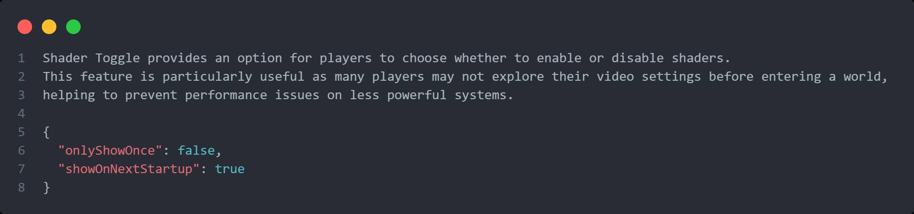 Скриншот мода Shader Toggle #4593