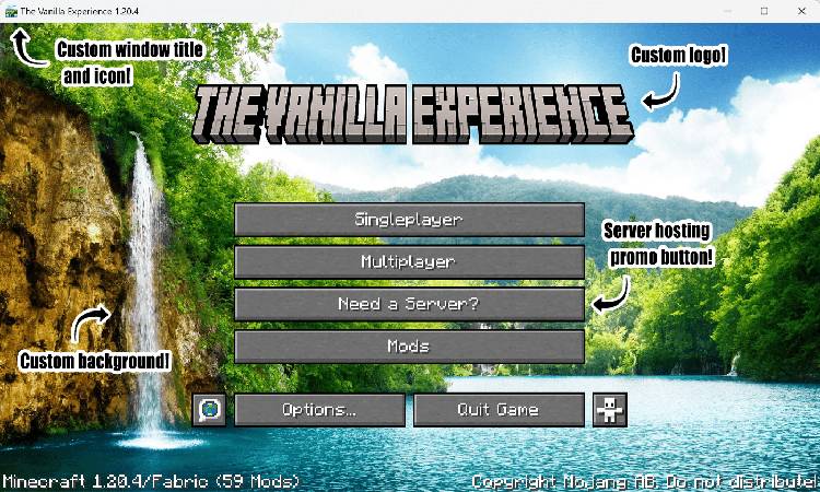 Скриншот мода Simple Menu #4669