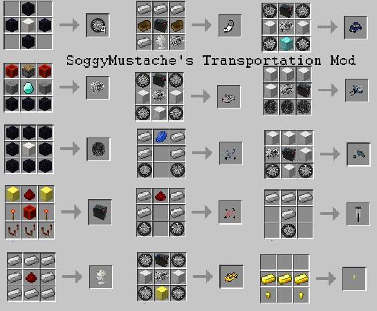 Скриншот мода SoggyMustache's Transportation Mod #3739