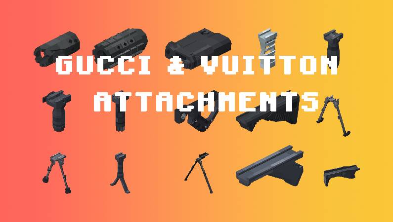 Скриншот мода [TACZ] Gucci & Vuitton Attachments #51