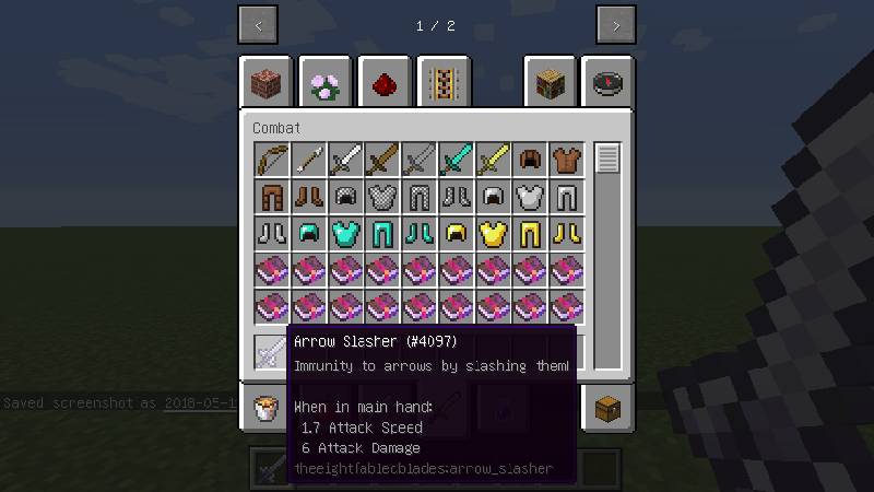 Скриншот мода The Eight Fabled Blades #5391