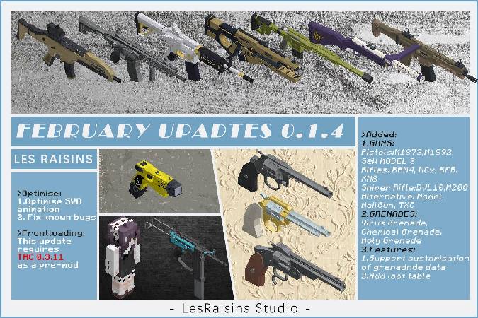 Скриншот мода [TaCZ] LesRaisins Append Pack #6203