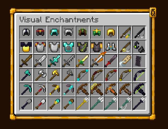Скриншот мода Visual Enchantments #3077