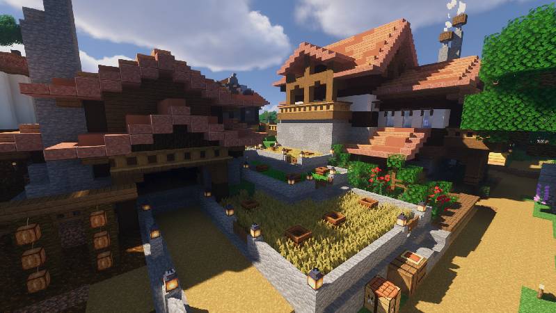 Скриншот мода Voyager shader 2.0 #1109