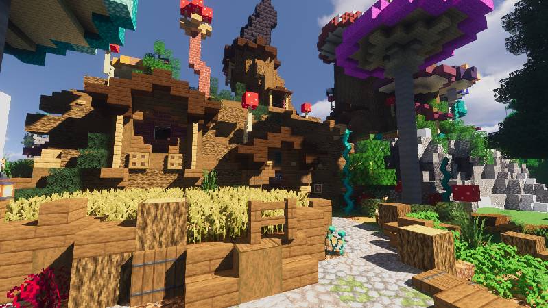 Скриншот мода Voyager shader 2.0 #1110