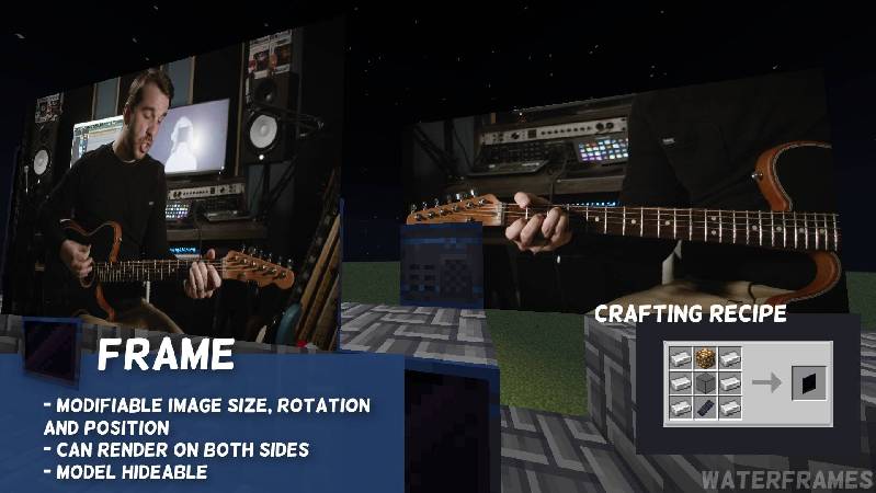 Скриншот мода WATERFrAMES: Multimedia Displays #2578