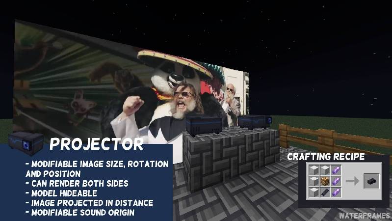 Скриншот мода WATERFrAMES: Multimedia Displays #2579