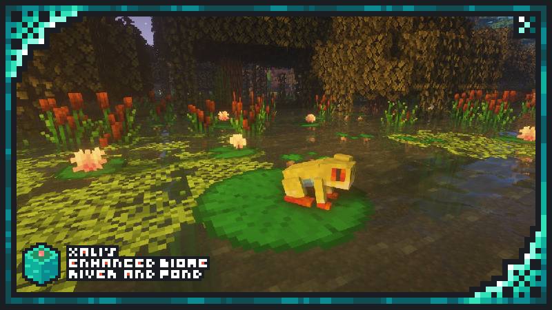 Скриншот мода xali's Enhanced Biomes: River & Pond #1930